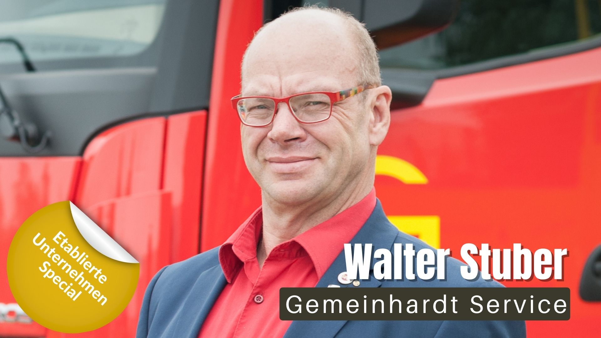 Walter Stuber von Gemeinhardt Service