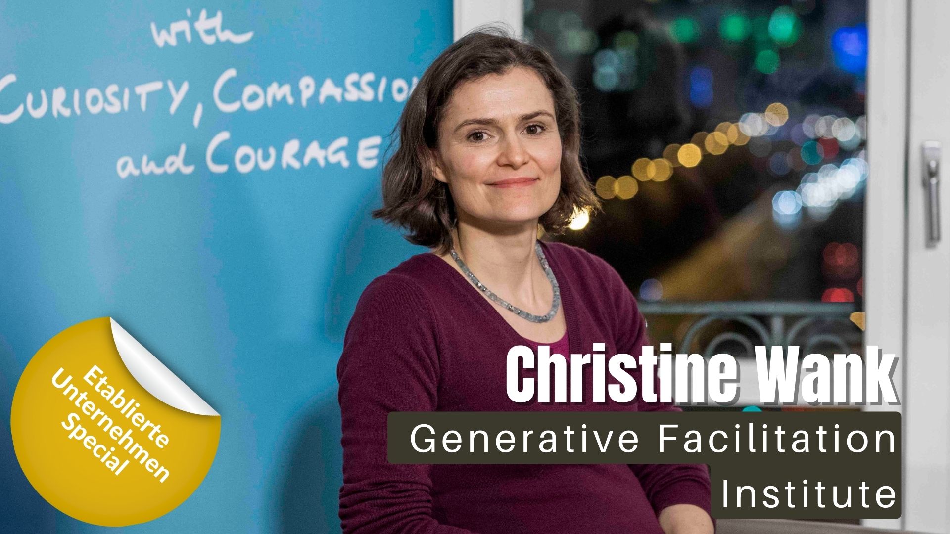 Christine Wank vom Generative Facilitation Institute